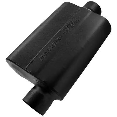 Flowmaster 40 Series Delta Flow Muffler 3.00in IN (O) / OUT (C): ea 409S Stainless Steel