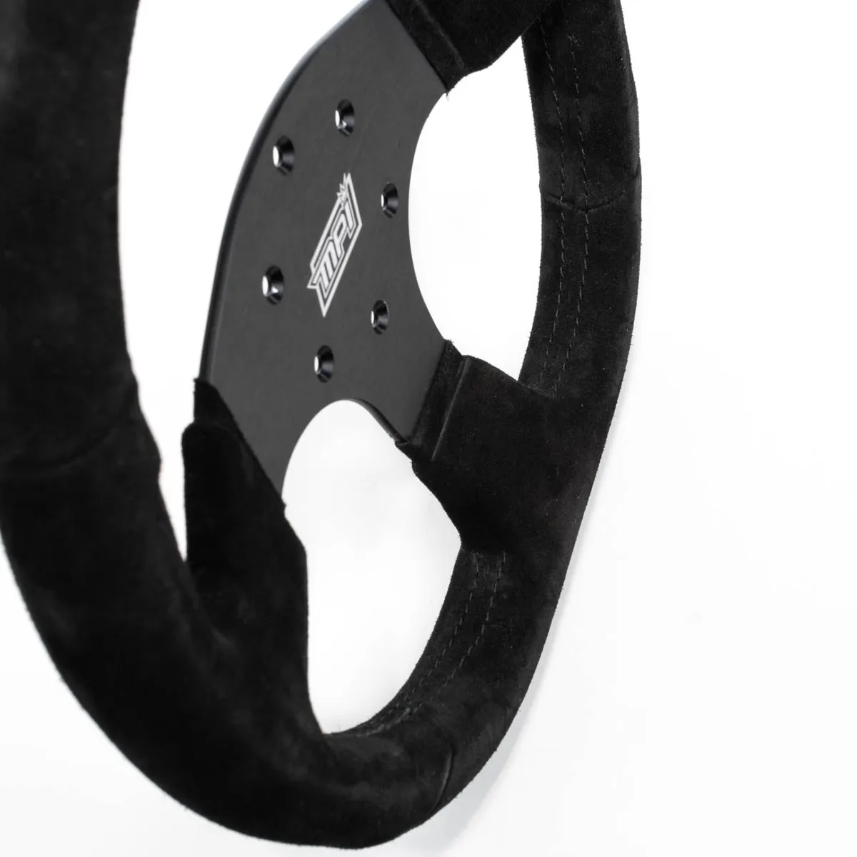 Touring Steering Wheel 13in Full Black D Shaped product image