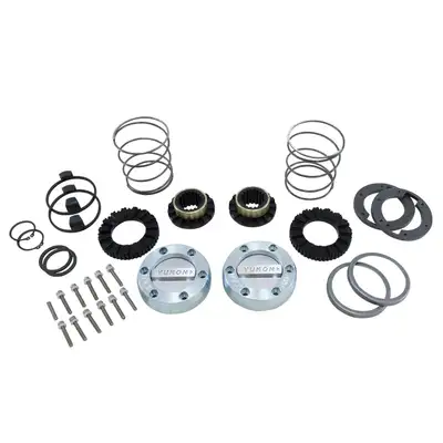 Yukon Gear And Axle Hardcore Locking Hub Set Dana 44 GM & Ford 1/2 & 3/4 Ton 19- Spline D44 19 Spline Hardcore Locking Hub Set Ford & GM 1/2 & 3/4 Ton Yukon Gear