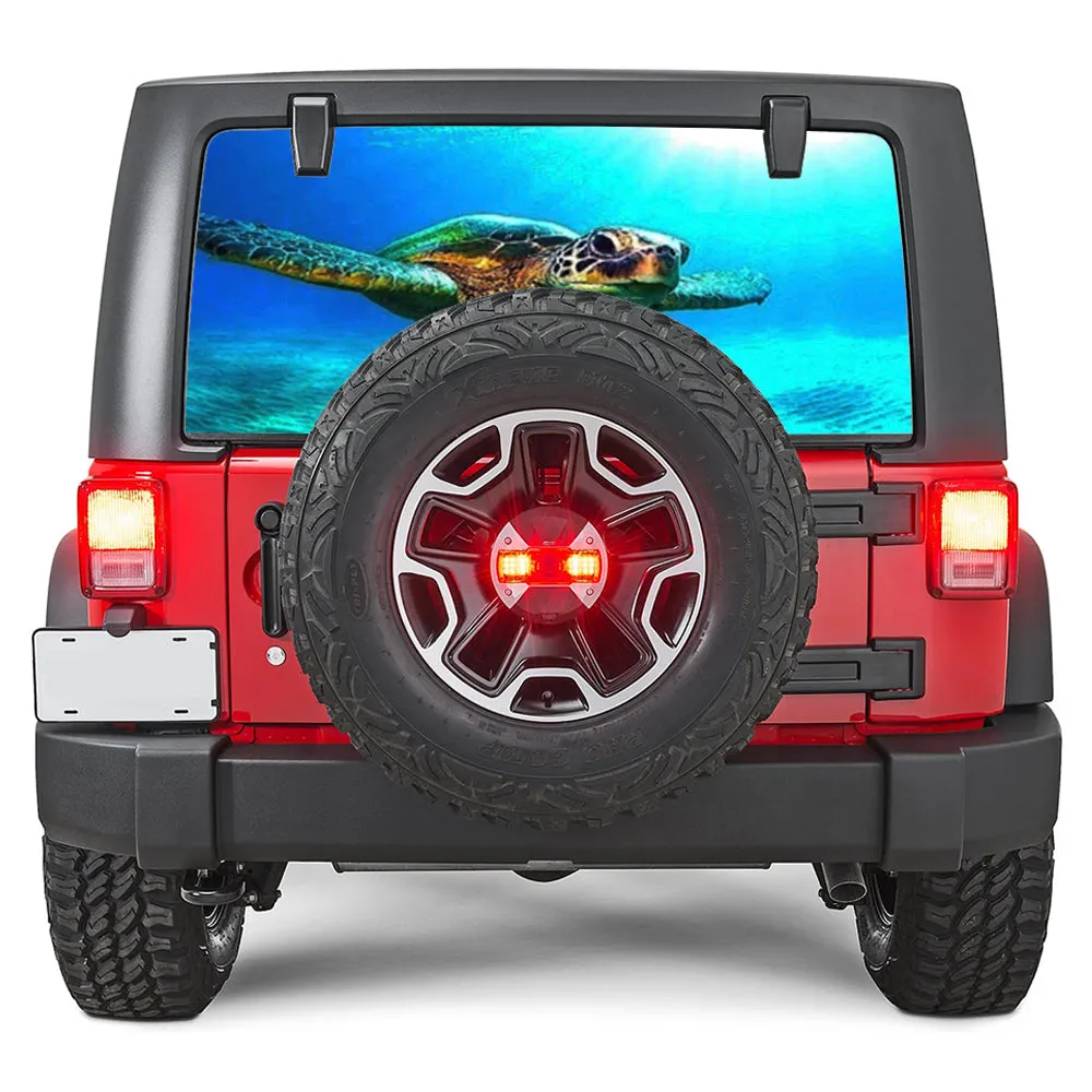 Turtle Rear Window Decal product image