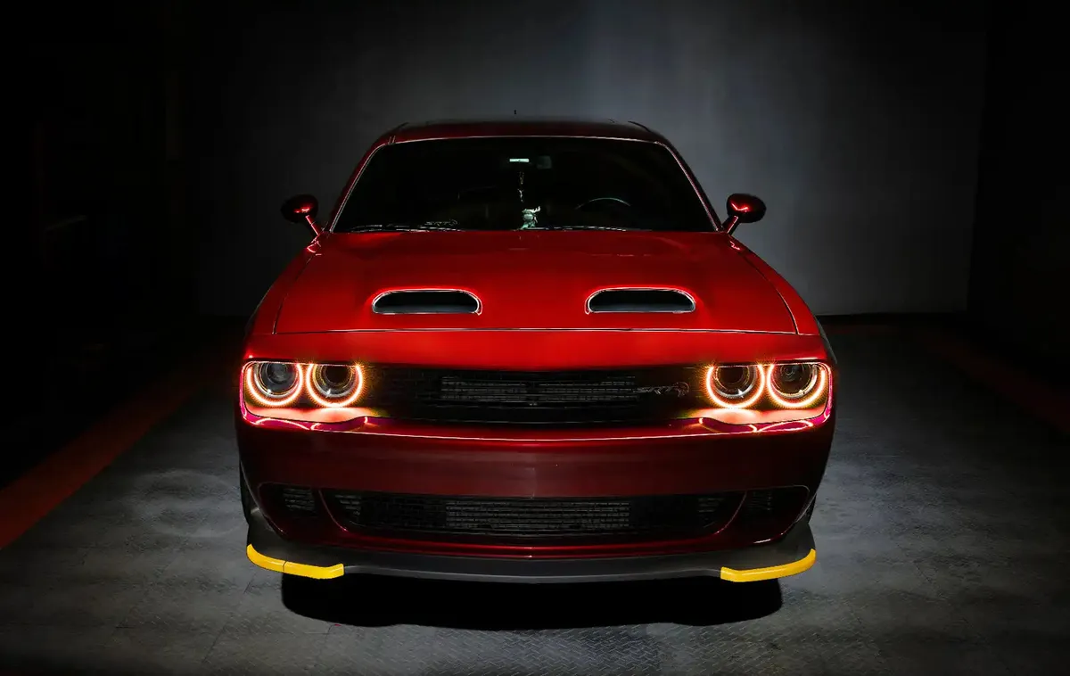 ORACLE Lighting 2015-2023 Dodge Challenger LED Surface Mount Headlight Halo Kit product image