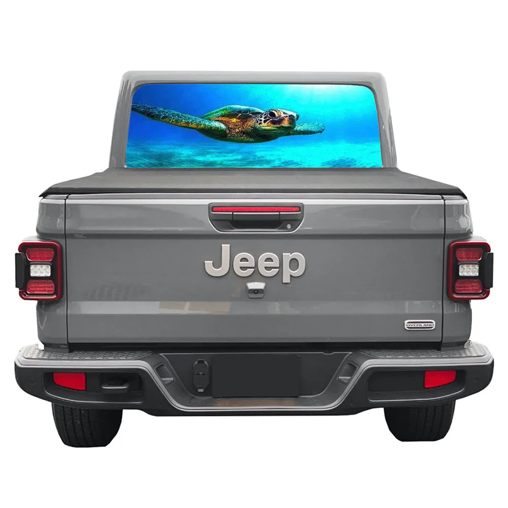 Turtle Rear Window Decal product image