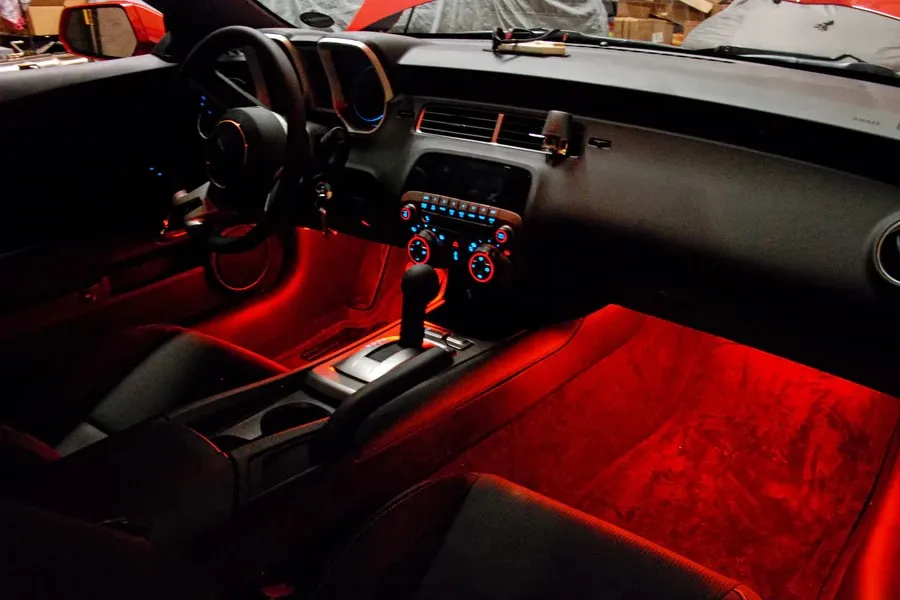 Oracle Lighting Ambient LED Lighting Flexible Strip Footwell Kit, Green product image