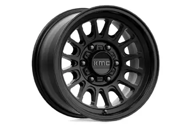 KMC Wheels KMC Wheels KM724 Impact OL Wheel,17x9 5x5 - Satin Black - JT/JL/JK