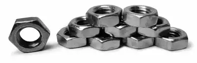Steinjager Nuts Bulk Jam 3/4-16 LH 10 Pack Grade 5 Plated Zinc Silver