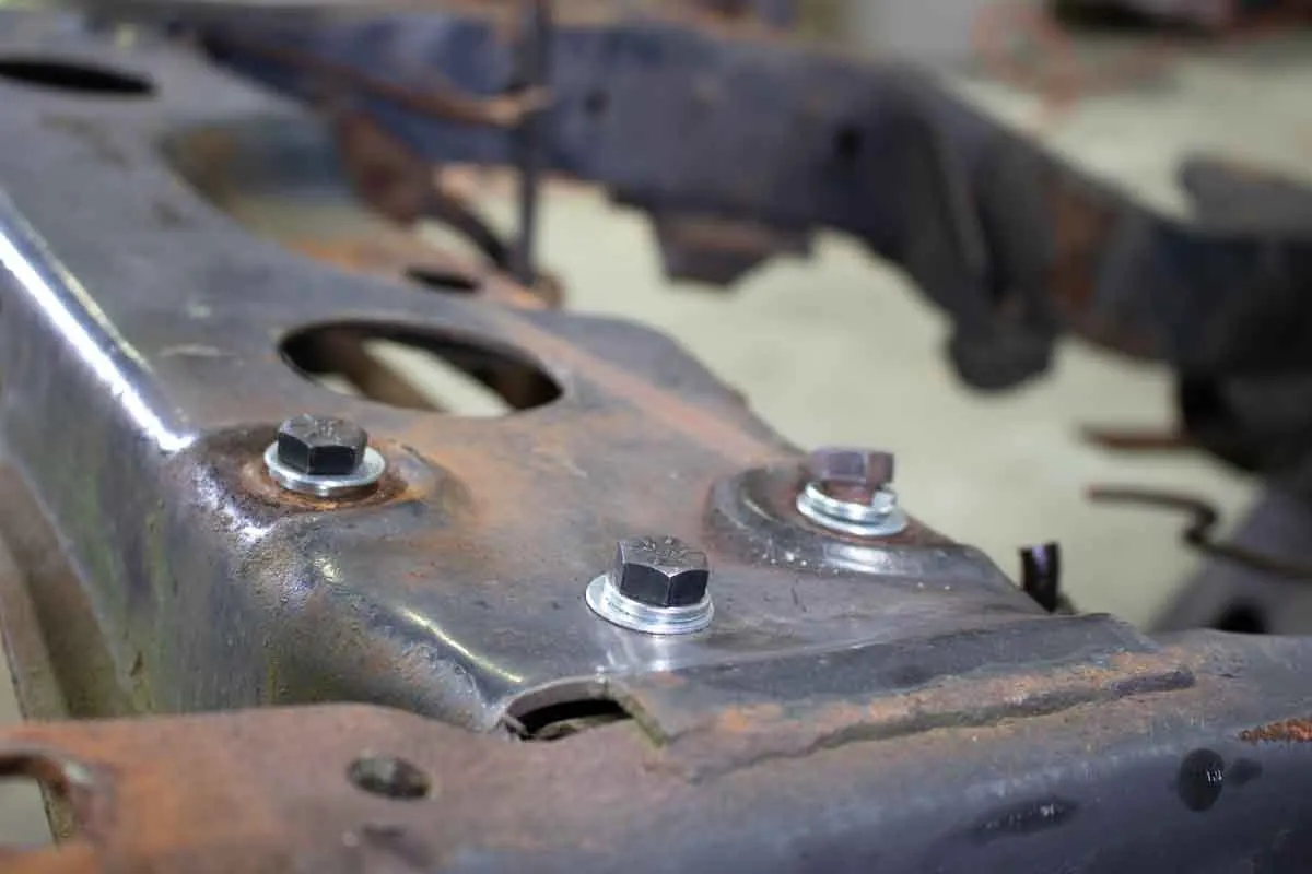 HD Steering Box Brace 76-86 CJ7 and CJ8/Scrambler Fishbone Offroad product image