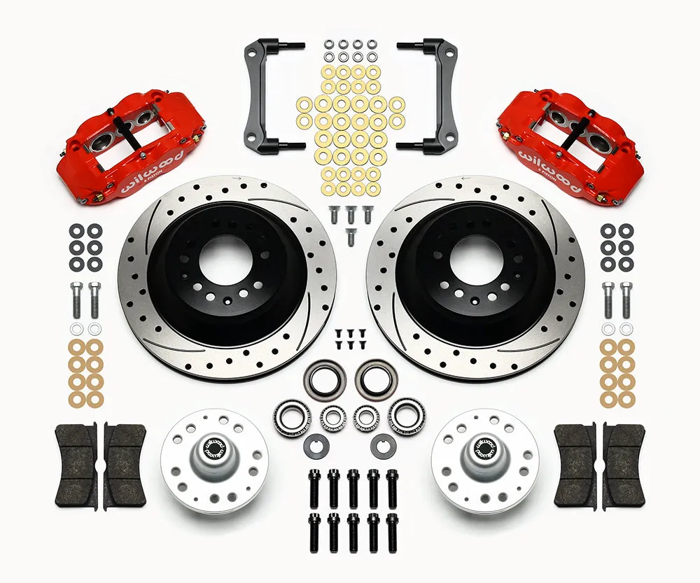 1979 - 1990 Buick, Chevrolet, Oldsmobile, Pontiac Forged Narrow Superlite 6R Big Brake Front Brake Kit (Hub and 1PC Rotor) - 140-12280 product image