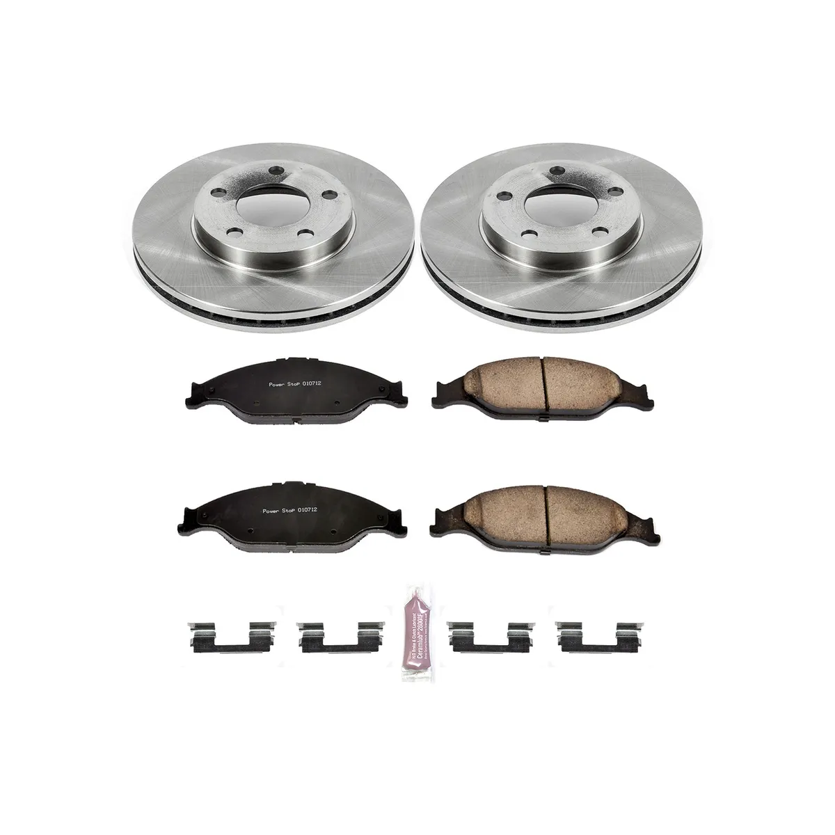 Z17 Direct Replacement Kit: Rotors; Ceramic Pads W/Hardware product image