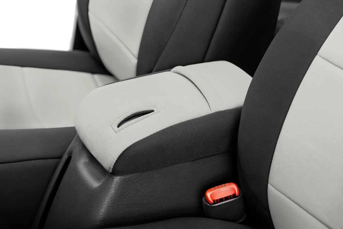 Wrangler TJ Console Cover for 97-00 Wrangler TJ Gray Neoprene Diver Down product image