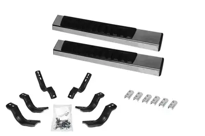 Go Rhino Go Rhino 6862412652PS - 6 OE Xtreme II SideSteps With Mounting Bracket Kit - Polished Stainless Steel