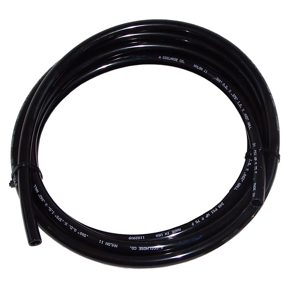 High Pressure Air Line; 1/2 in. OD High Pressure Tubing; 12 ft.; 250 PSI Working Pressure; product image