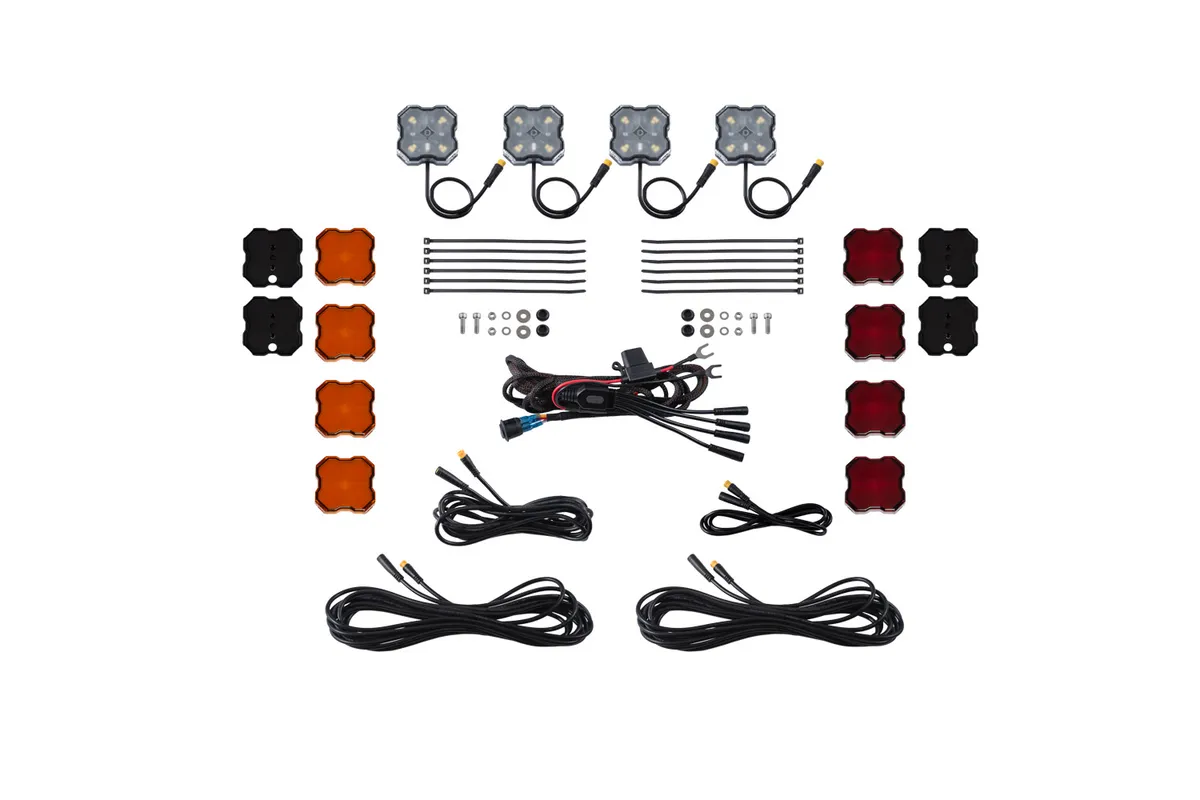Diode Dynamics - Single-Color Rock Light Installer Magnet Mount Kit (4-pack) product image