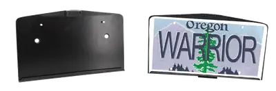 Warrior Products Warrior Tailgate License Plate Mount TJ
