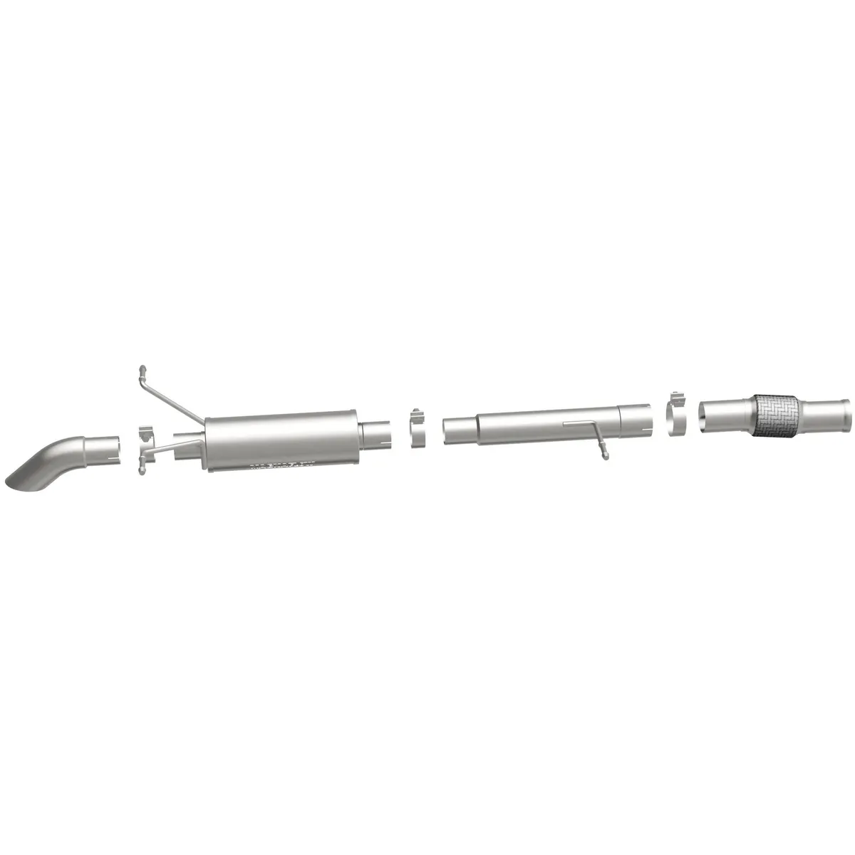 1418 Silverado/Sierra 1500 Std Cab 5.3l Off Road Pro Series Catback Exhaust Sy product image