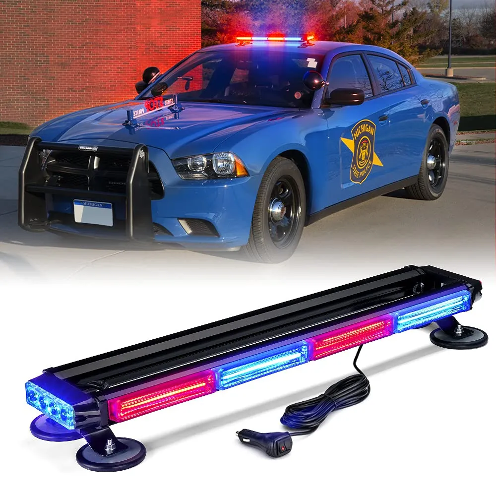 26" Rooftop LED Strobe Light with Magnetic Base | Pursuit Series product image