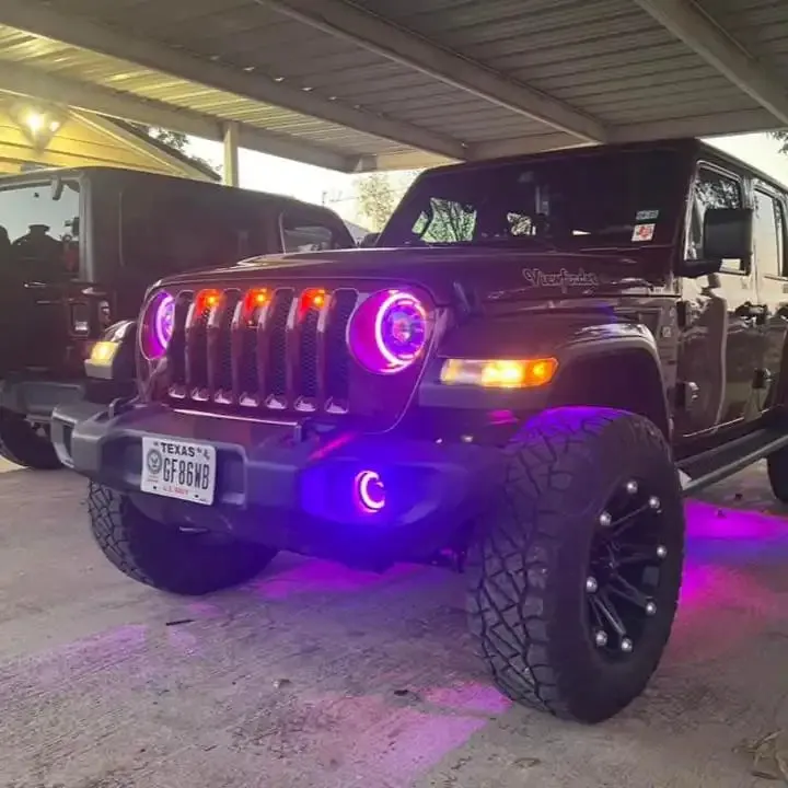 ORACLE Lighting Oculus™ ColorSHIFT Bi-LED Projector Headlights for Jeep JL / Gladiator JT product image