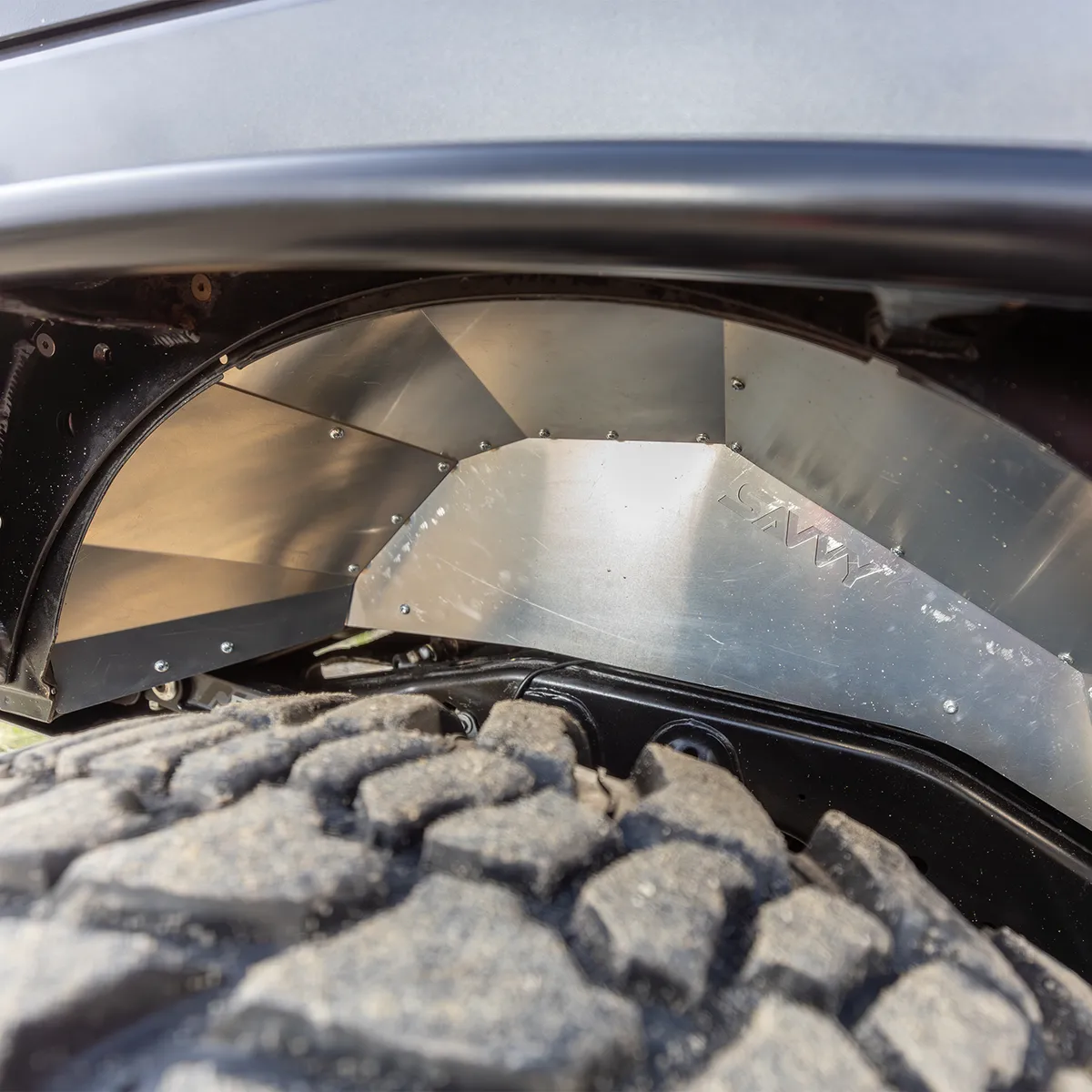 0718 Wrangler Rear Fender Inner Liner Raw product image