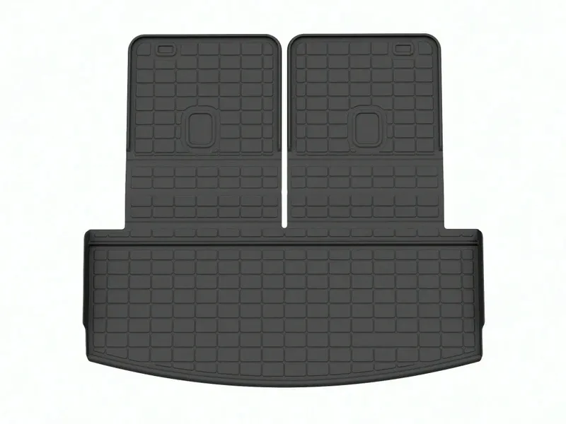 Weathertech SeatBack Cargo Liner HP; Black; Behind 2nd Row Seating;