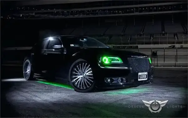 ORACLE Lighting 2011-2019 Chrysler 300C ColorSHIFT DRL Upgrade w/Halo Kit product image