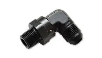Vibrant Performance Vibrant Performance - 11351 - Male AN to Male NPT 90 Degree Swivel Adapter, -4 AN to 1/8 in. NPT