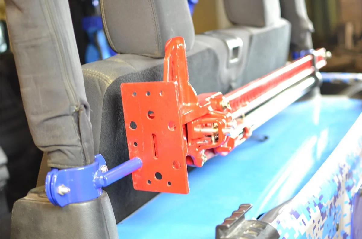 Recovery and Towing 2007-2018 High Lift Jack Mount Roll Bar Mount, 2 Door Bare product image