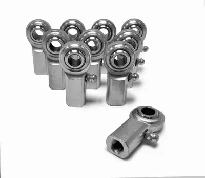 Steinjager Inch Female Steel Housing, 2 Piece 1/2-20 RH with Zerk 10 Pack