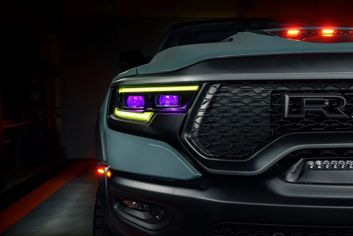Oracle Lighting 2019-2021 RAM 1500 Colorshift Rgbw+a Headlight DRL Upgrade Kit - Projector LED Headlights product image