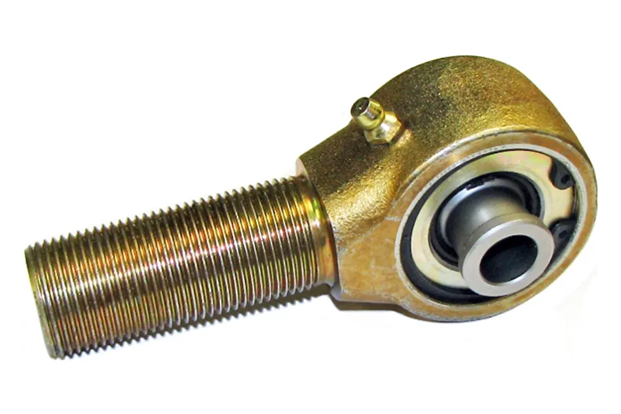 Rock Jock Narrow Forged Johnny Joint 2 Inch 2 Inch X 0.500 Inch Ball 1 Inch-14 Left Hand Threaded Shank Externally Greased Each RockJock 4x4