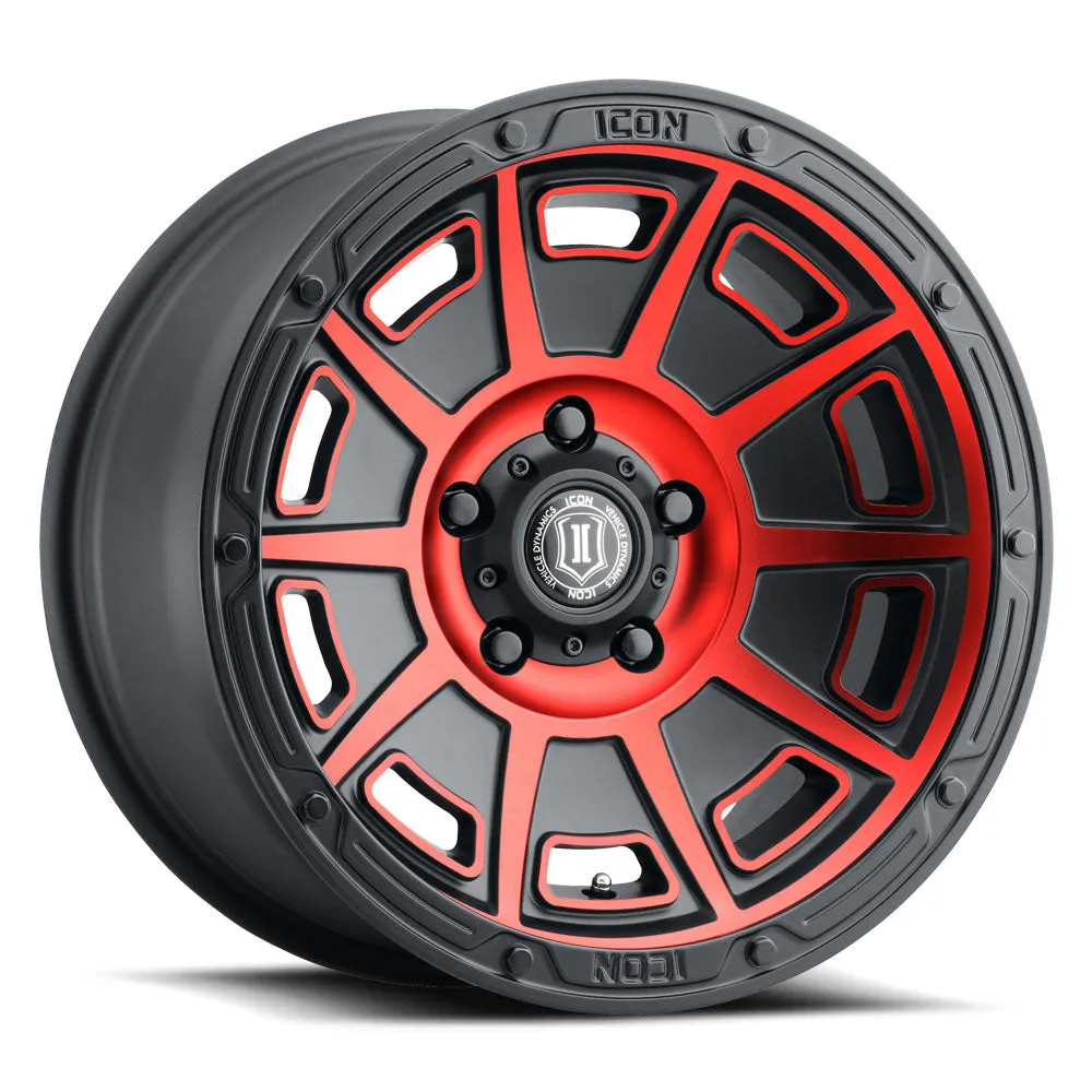 Icon Alloys Victory Smk Sat Black 17 X 8.5 / 6x135 / 6mm / 5 Bs product image