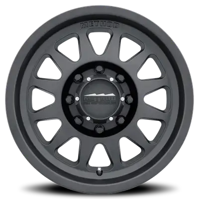 Method Race Wheels Aluminum Wheels 17x9 Bead Grip MR704 Bolt Pattern 8 On 170 Offset 18 Lip Size 1.77 Matte Black MB Method