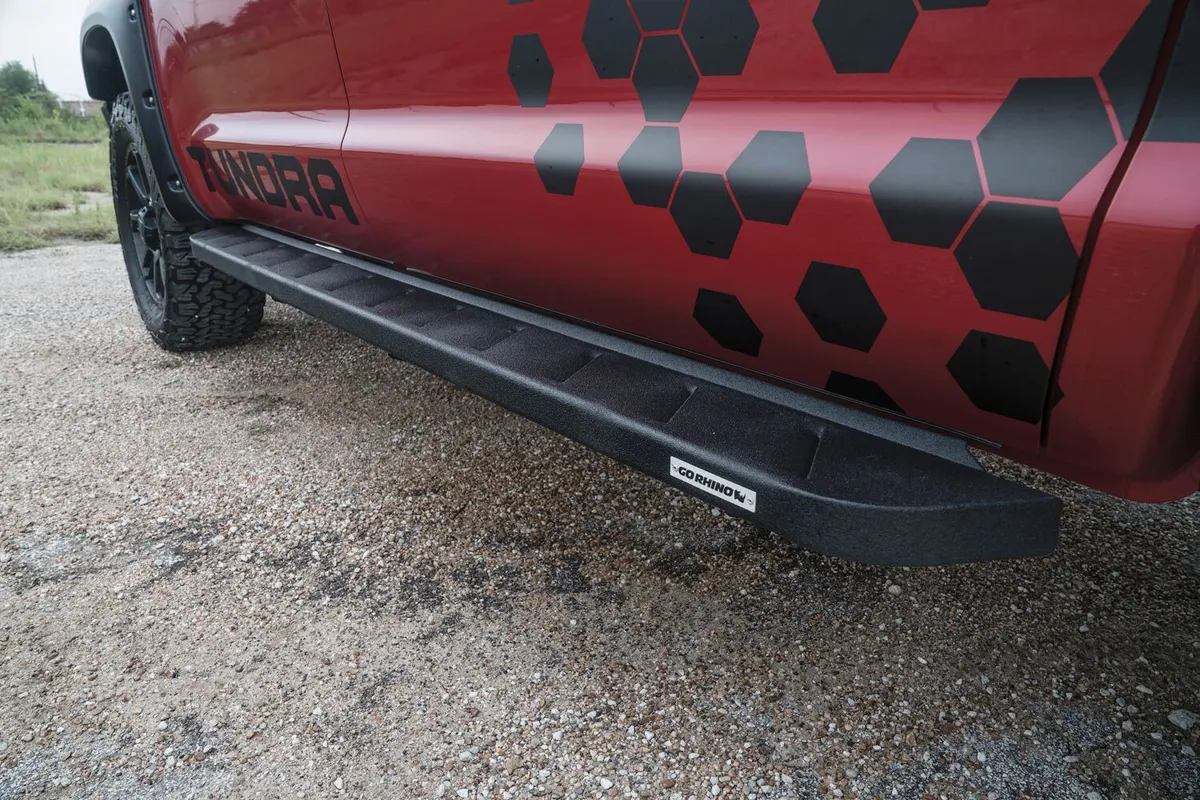 Go Rhino - 63441687T - RB10 Running Boards With Mounting Brackets - Protective Bedliner Coating product image