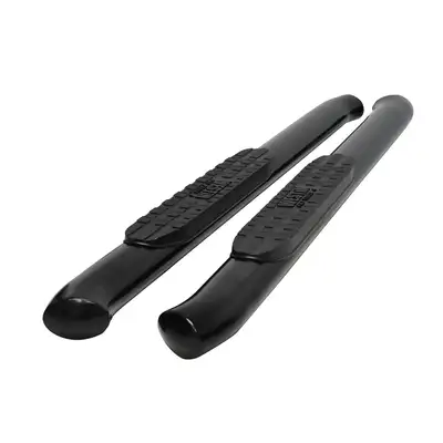 Westin 19c Silverado/Sierra 1500/20c Silverado/Sierra 2500/3500 Reg Cab Black Pro Traxx 4 Oval Nerf Bars