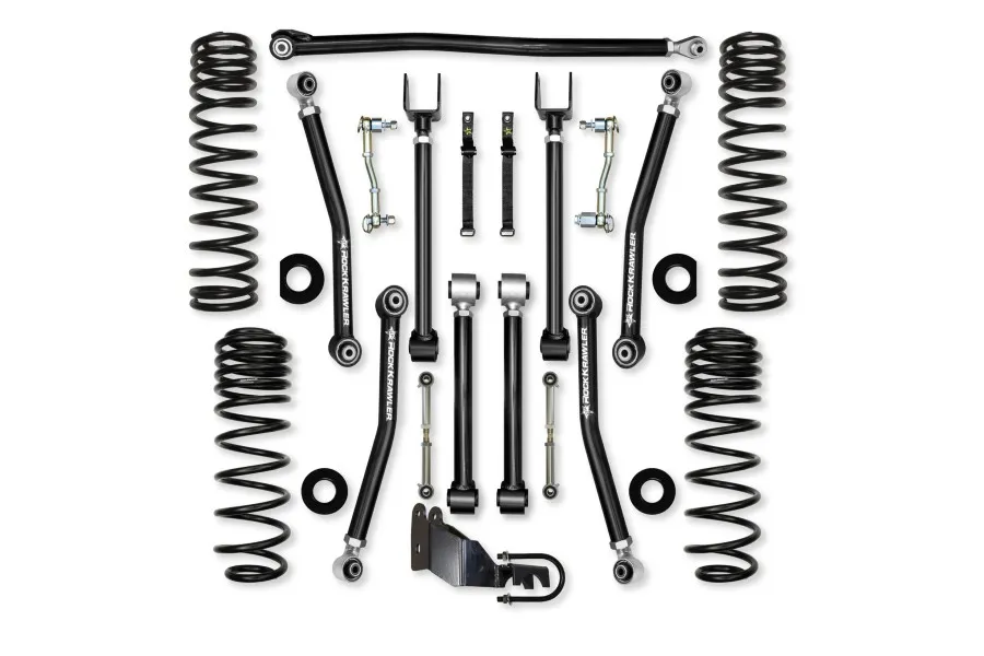 Rock Krawler 18c Wrangler Jlu 4DR 2.5 in Adventure x System Front/Rear Lift Kit