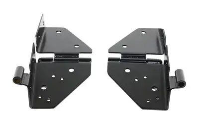 Kentrol Jeep CJ/YJ Windshield Hinge Pair 76-95 CJ and Wrangler YJ Powdercoat Black Kentrol