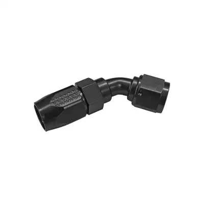 Fragola Performance Systems #8 x 45 Power Flow Hose End Black
