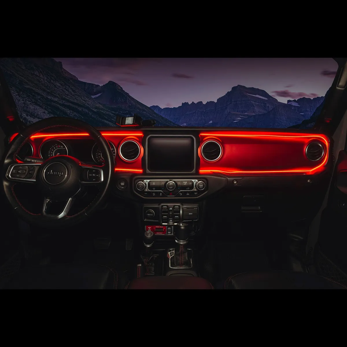 ORACLE Lighting 2018-2023 Jeep Wrangler JL/Gladiator JT Dynamic ColorSHIFT LED Interior Dash Board Kit product image