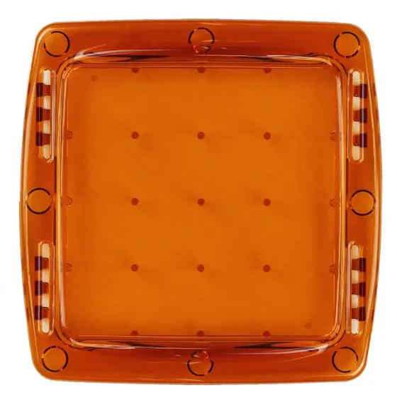 Rigid Industries Light Cover Q-Series Amber PRO product image