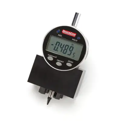 Quickcar Racing Products Tread Depth Gauge Digital w/ Billet Base