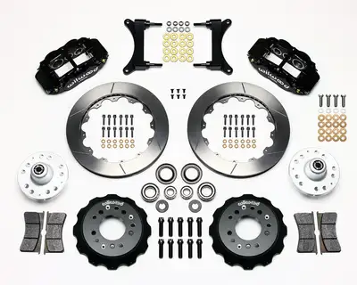 Wilwood Brakes 1978 - 2003 Buick, Chevrolet, GMC, Isuzu, Oldsmobile, Pontiac Forged Narrow Superlite 6R Big Brake Front Brake Kit (Hub) - 140-12298