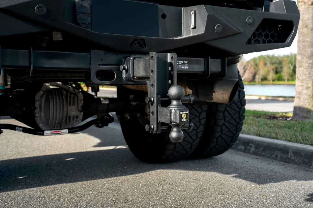 3.0" Heavy Duty 6″ Drop/Rise Hitch - 2" & 2-5/16" Dual Ball (No Additional Cost) product image