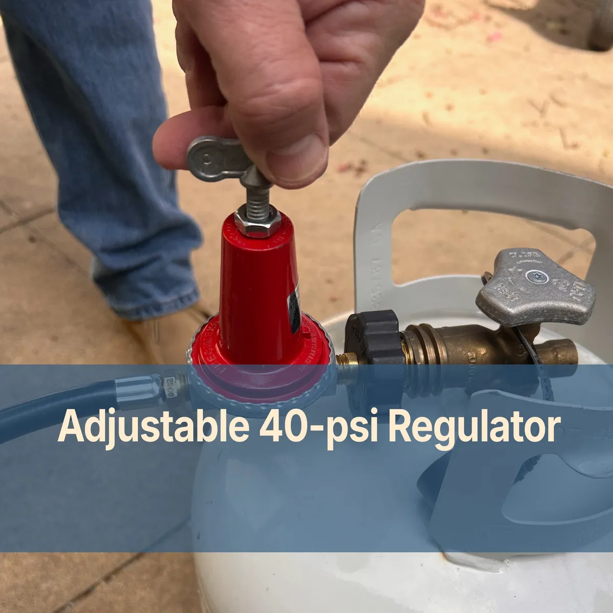 40psi Adjustable Regulator/Hose Assembly product image