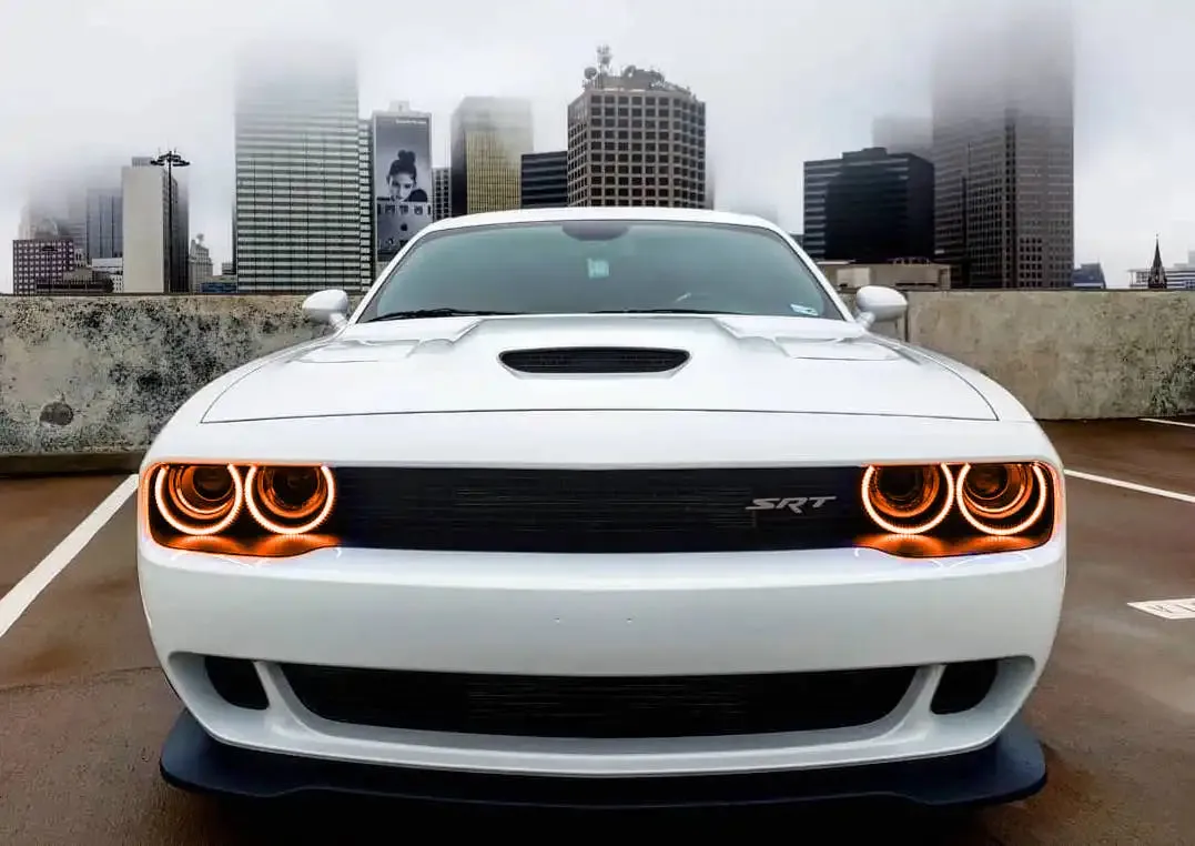 ORACLE Lighting 2015-2023 Dodge Challenger LED Surface Mount Headlight Halo Kit product image