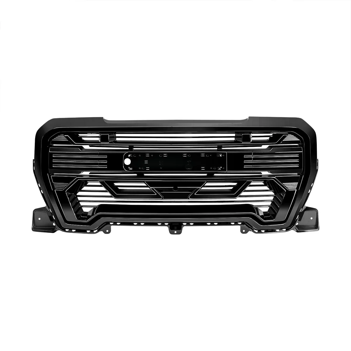 American Modified Amgmaa00111 Armor Grille Emblem Base Outside Surround And Front Camera Bracket Glossy Black product image