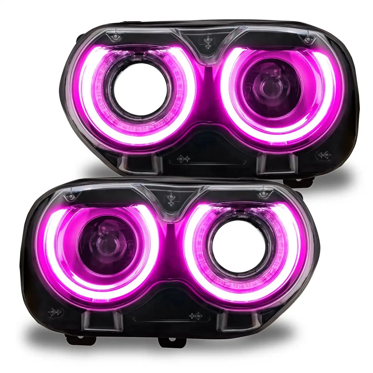 Oracle Lighting 2015-2023 Dodge Challenger Colorshift Rgb+w Headlight DRL Upgrade Kit product image