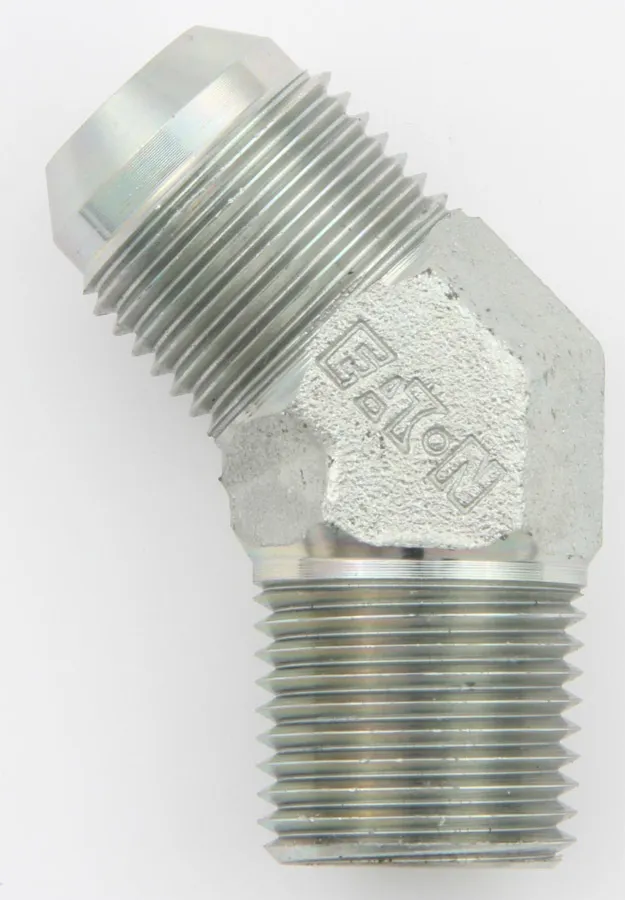 Aeroquip 45 Male Elbow #12 To 1/2 Npt Steel Fitting