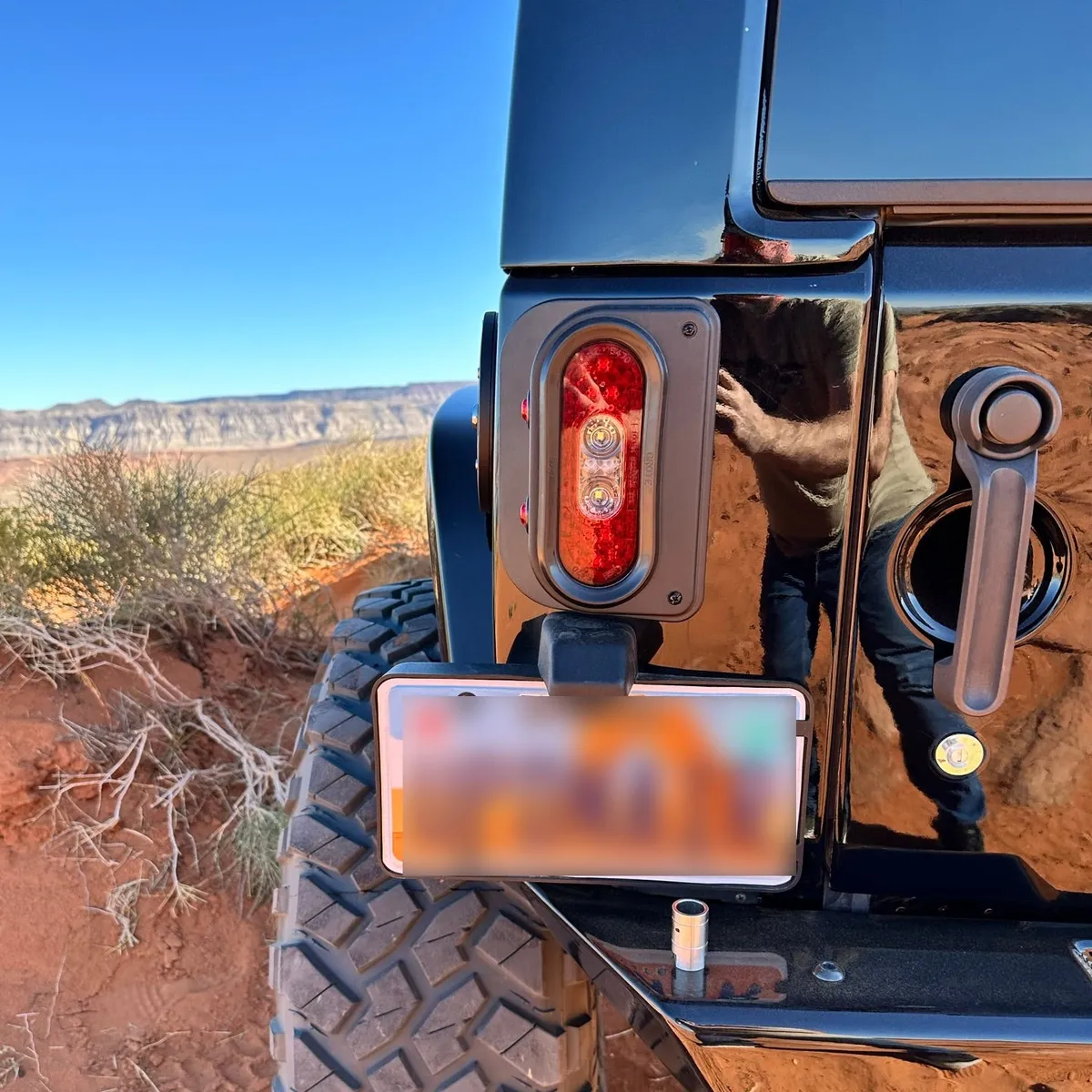0718 Wrangler Jk/Jku Tail Gunner LED Tail Lights Black product image