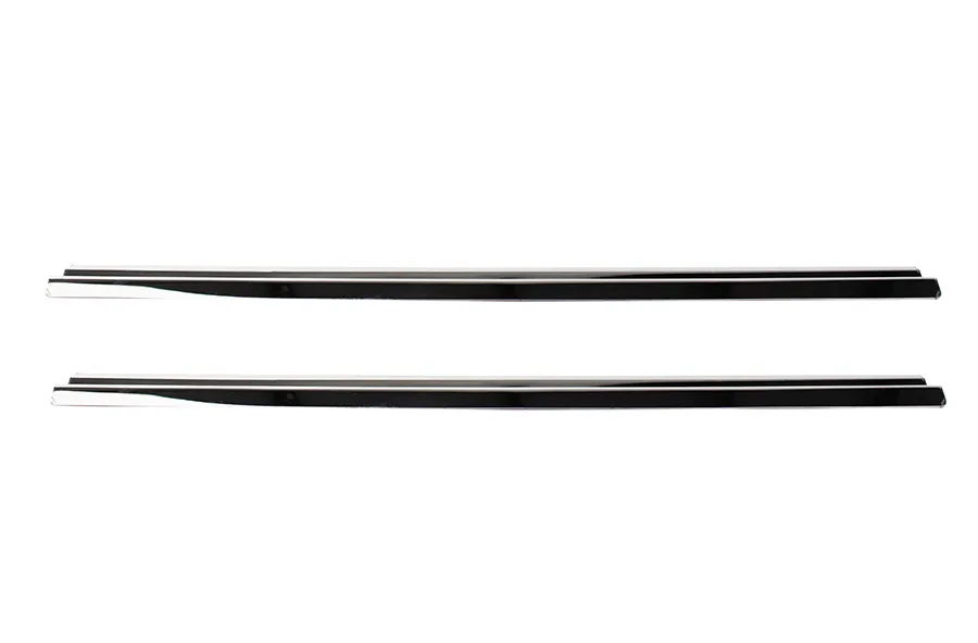 Jeep TJ Entry Guards Pair 97-06 Wrangler TJ Polished Silver Kentrol product image