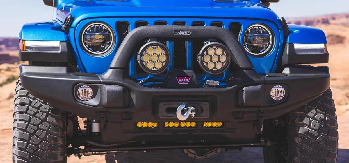 AEV EX Front Bumper for JL Wrangler and JT Gladiator product image