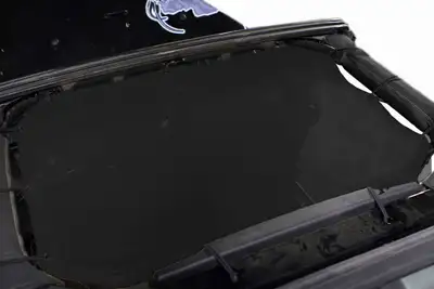 Steinjager Tops and Covers 2007-2009 Fabric Teddy 2 or 4 Door, Front Seat Only Black