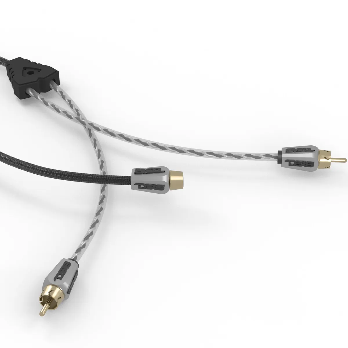 Level 3 Rca 100% Copper Ofc y Connector 1 Female to 2 Male - Black / Red Kit product image
